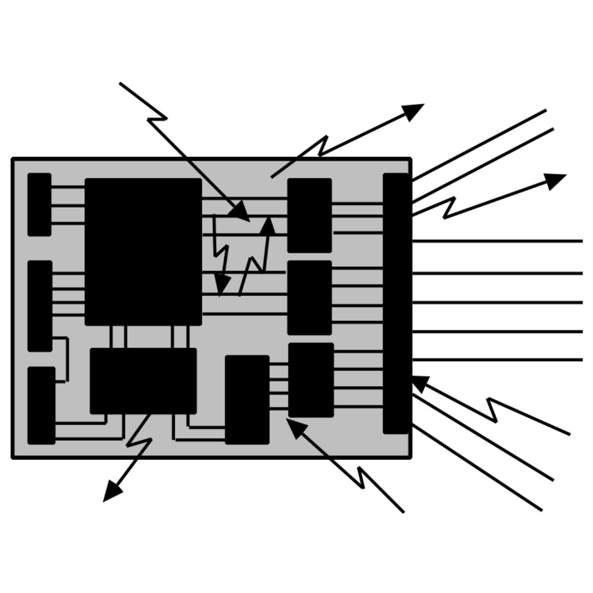 Circuit Board Layout to Reduce EMI